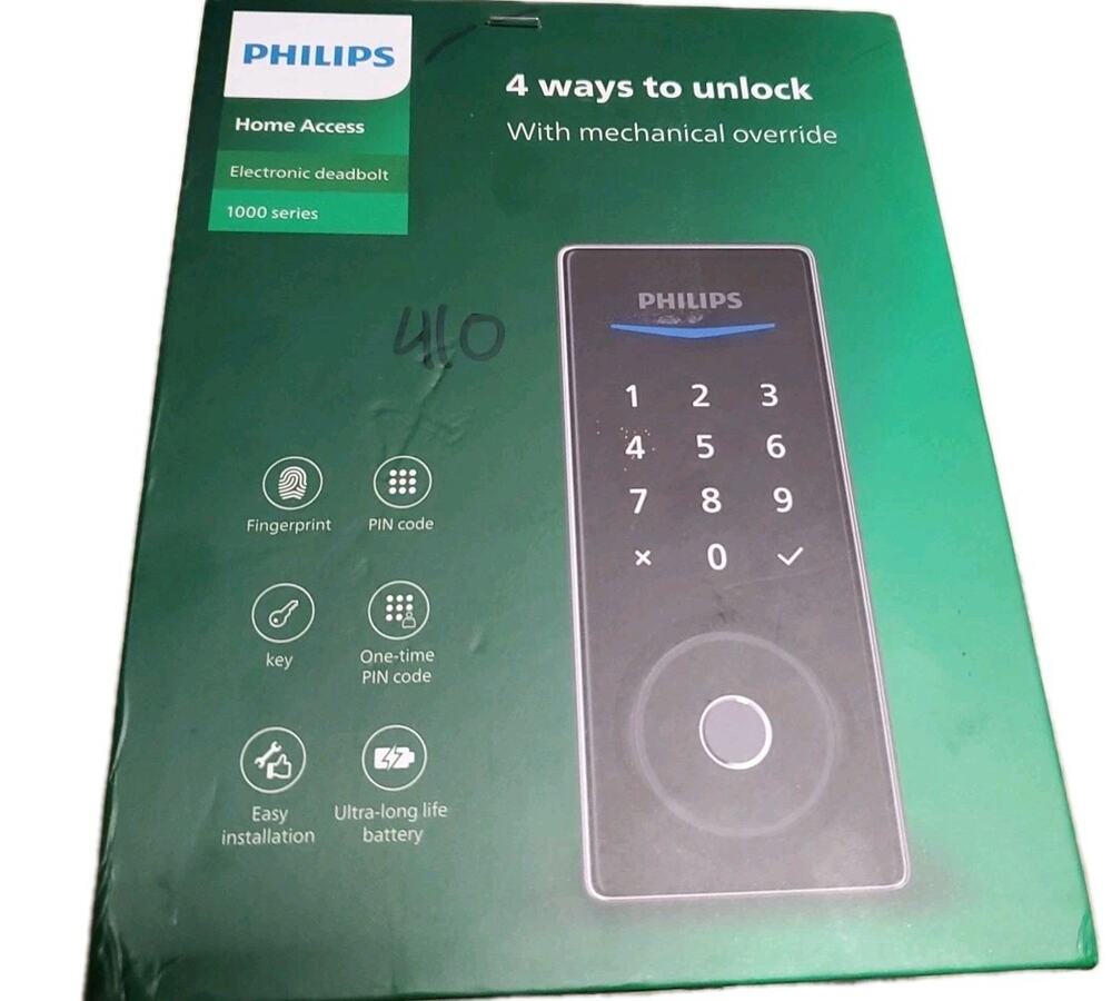 Philips 4 Ways to Unlock With Mechanical Override 1000 SeriesPhilips 1000 Series